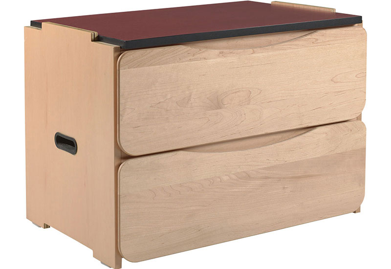 Aero 2 Drawer Stackable Chest, 36"W